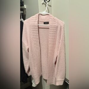 NAADAM Merino Wool & Cashmere Shawl Cardigan Ballet Light Pink Size Medium